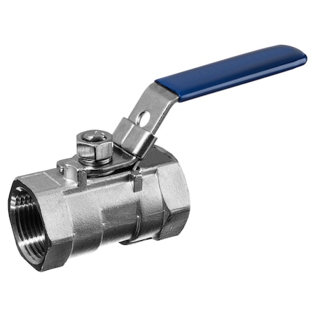 Ball Valve,304 SS,2-Way Body Style